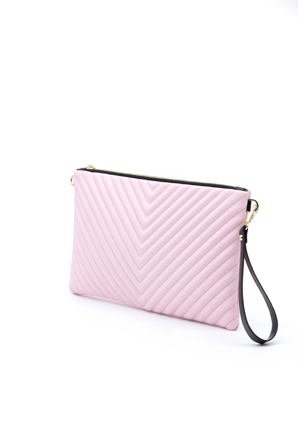 Дамска чанта тип плик в розов цвят SILVER&POLO