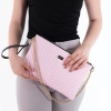 Дамска чанта тип плик в розов цвят SILVER&POLO