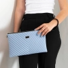 Дамска чанта тип плик в светло син цвят SILVER&POLO