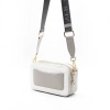Малка чанта за през рамо в бял цвят SILVER&POLO