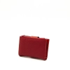 Малко портмоне с много прегради в червен цвят SILVER&POLO