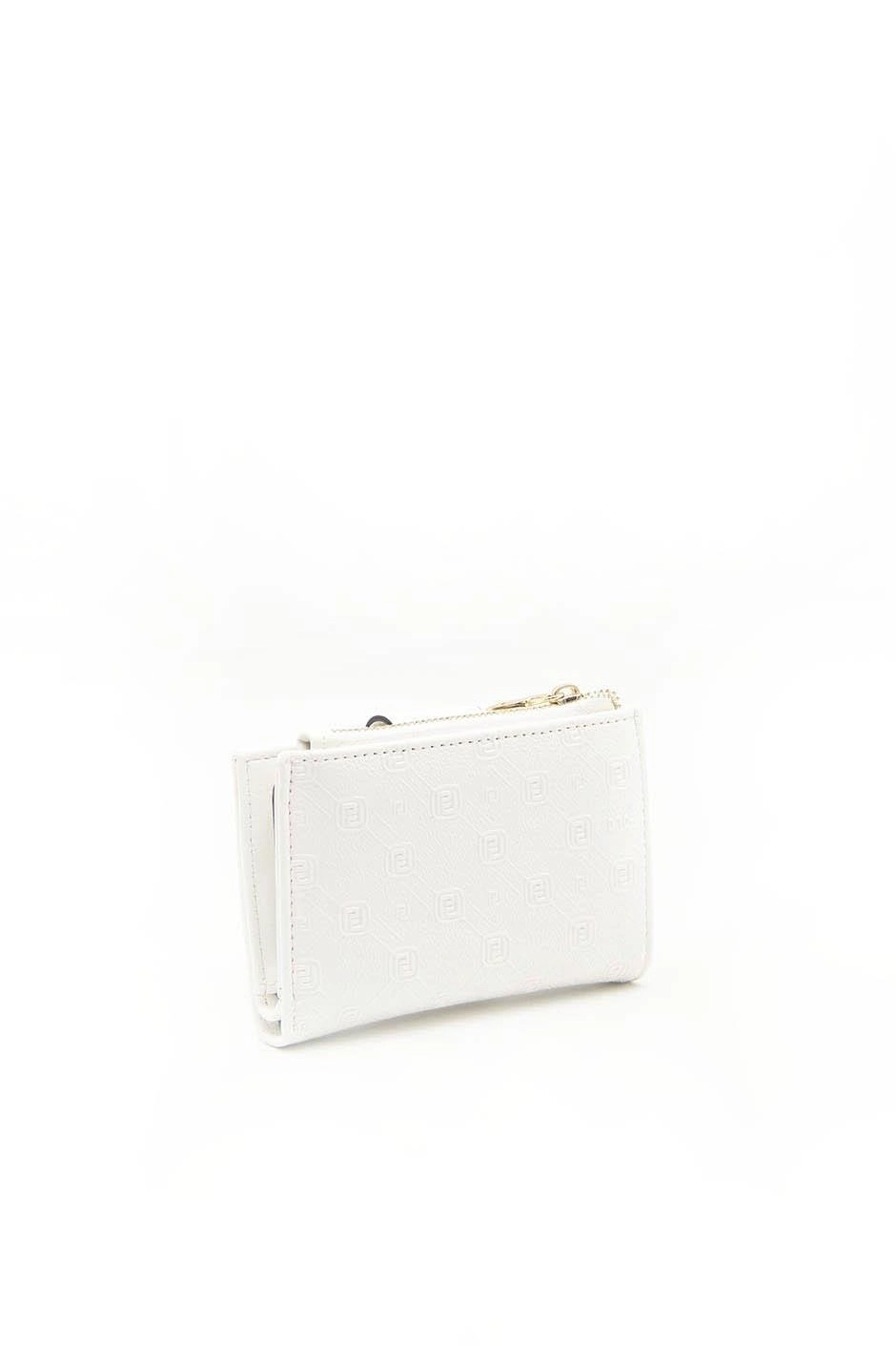 Малко портмоне с много прегради в бял цвят SILVER&POLO