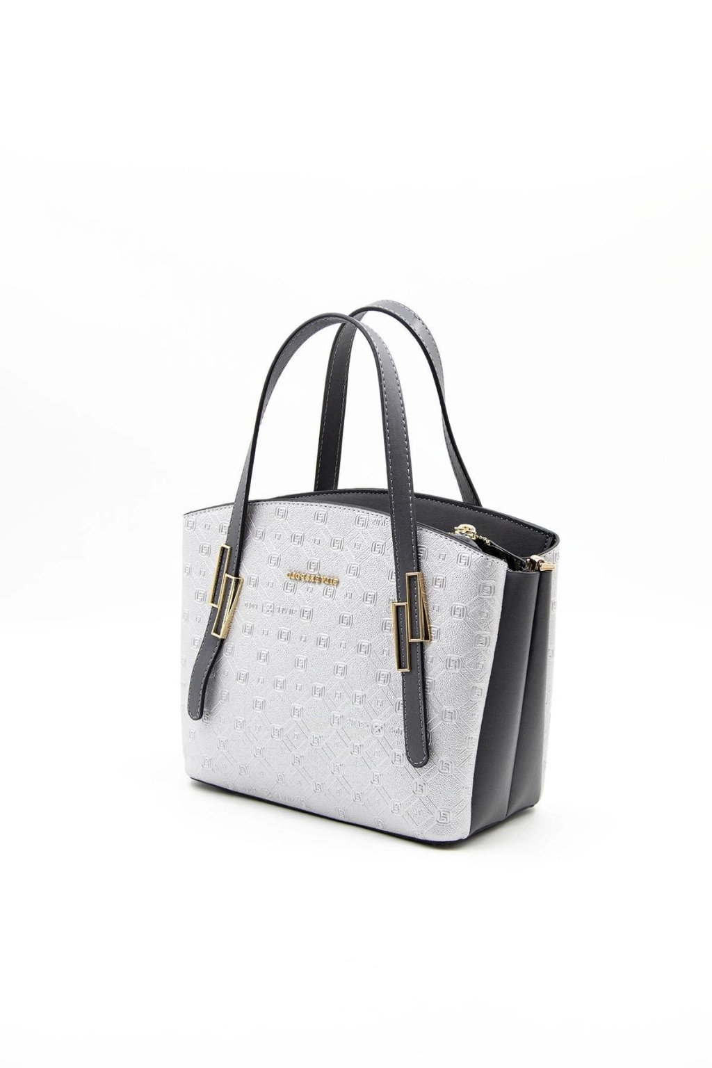 Кокетна чанта в сребърен цвят SILVER&POLO