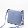 Дамска квадратна чанта в синя еко кожа SIlver&Pоlo