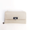 Чанта тип портмоне с дълга дръжка в златен цвят SIlver&Polo