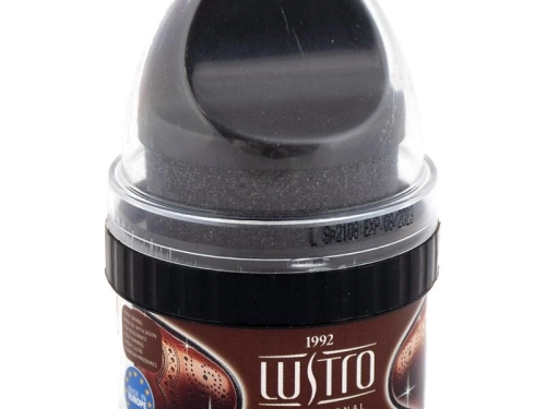 Кафява боя за обувки lustro